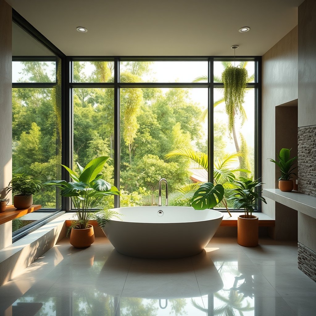 Biophilic Bathroom Design: 7 Amazing Ways to Create a Spa-Like Sanctuary (Proven Guide) 2 biophilic bathroom design - Illustration 1