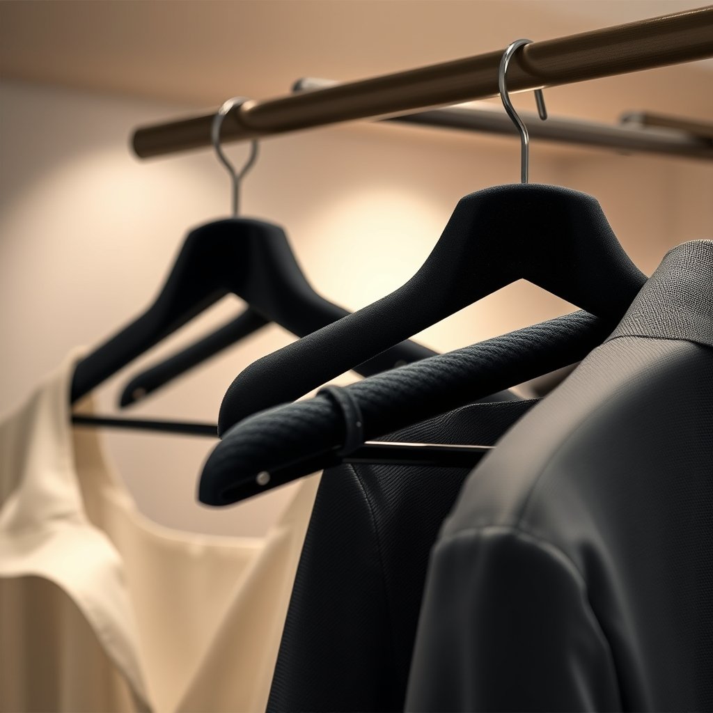 Velvet Hangers: 10 Ultimate Checklist For Amazing Closet Organization In 2026 2 velvet hangers in action