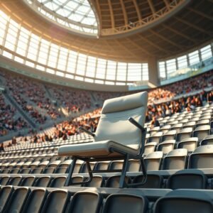stadium seat product view
